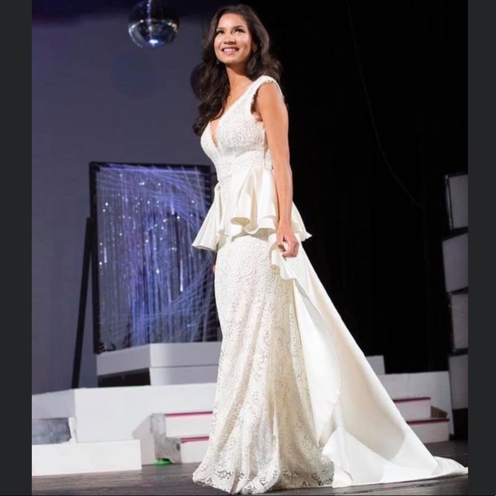 JVN White Gown Pageant